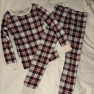Old Navy Kids Plaid Pajama Set